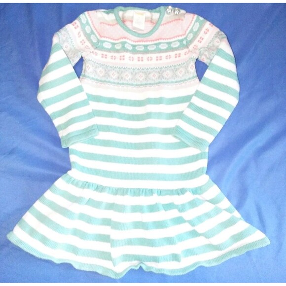 Girls Gymboree Crazy 8 Size 4 4T Lot Sweater Dresses Cardigan Sweater - Picture 11 of 12